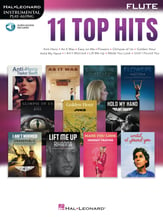 11 Top Hits for Flute Book with Online Audio Access cover